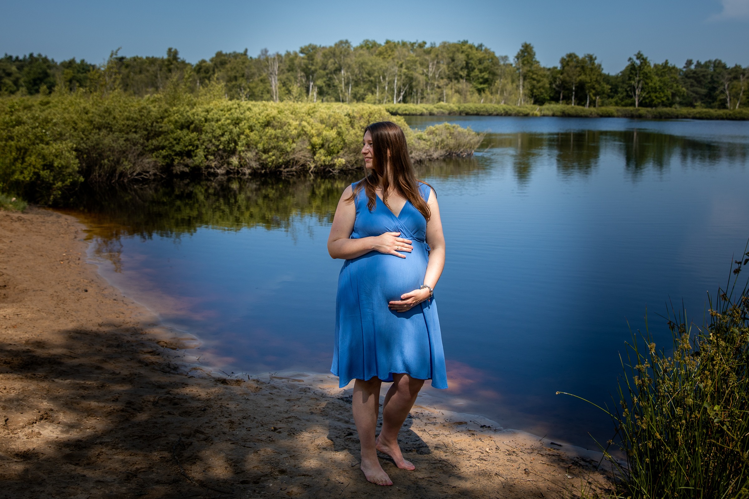 Zwangerschapsfotoshoot in Drenthe