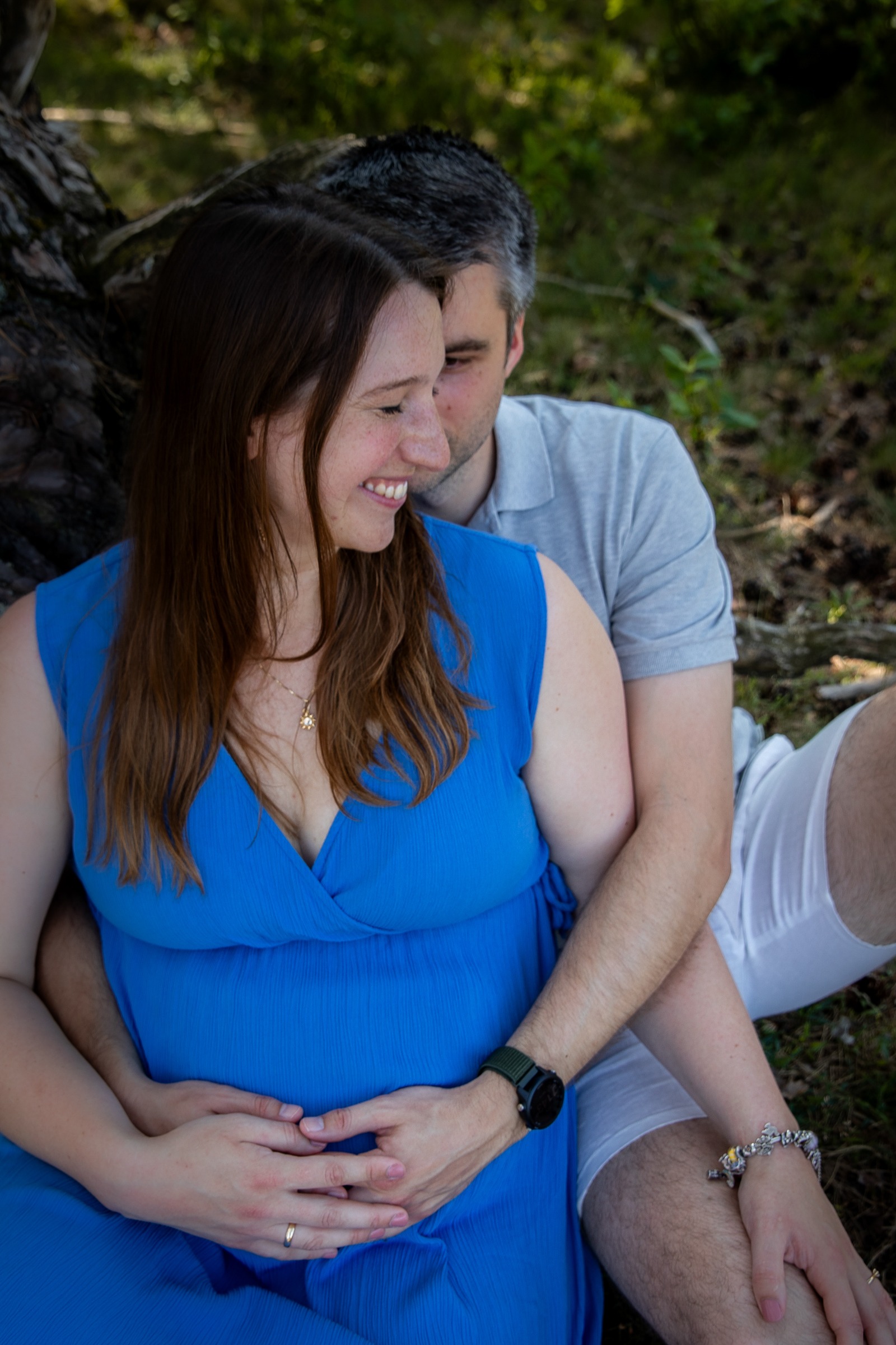 Fotoshoot van een zwangerschap